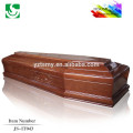 Chinese exported European style quality wood craft coffins